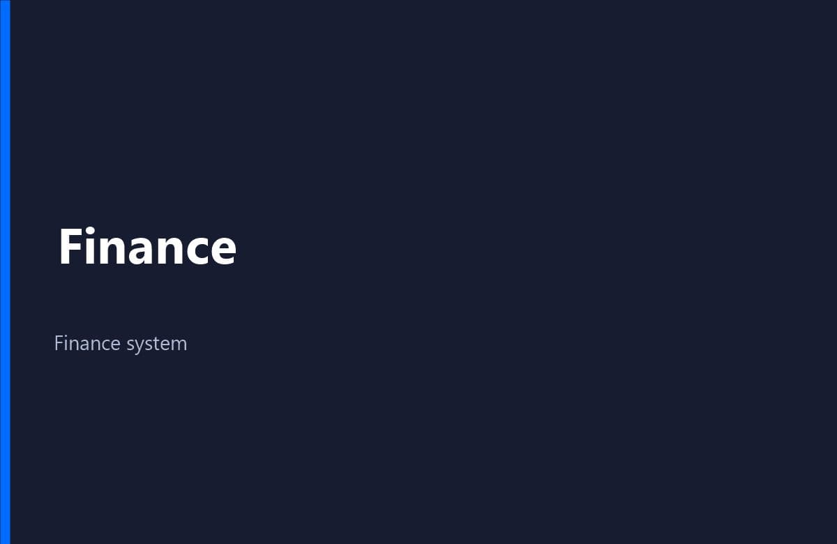 Finance